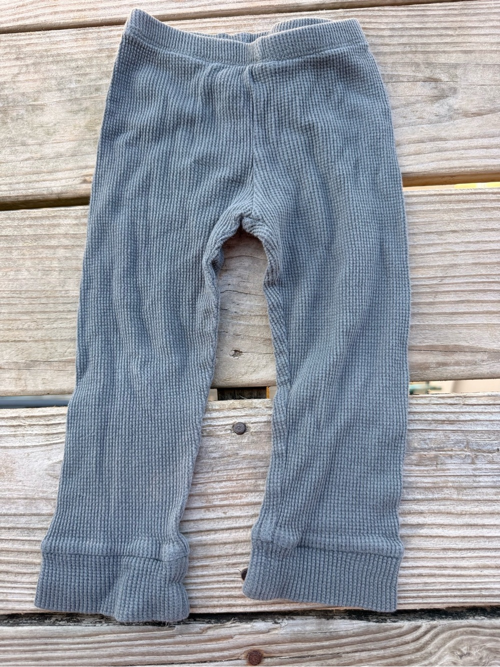 organic cotton waffle pants by bohemian mama - 18-24 months